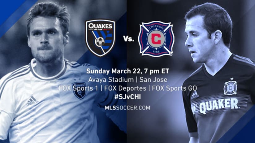 San Jose Earthquakes vs. Chicago Fire, March 22, 2015