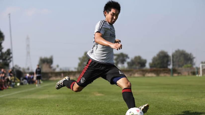 LA Galaxy II signing Ryo Fujii