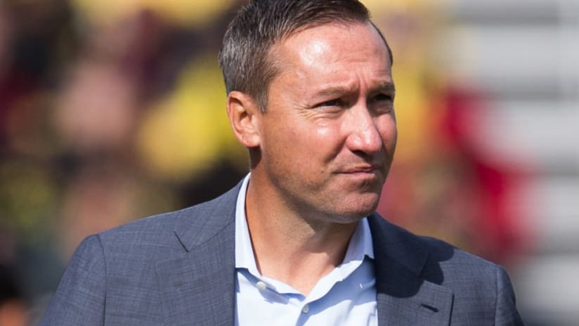 Caleb Porter - closeup - 2020 opener