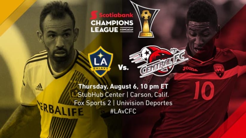 LA Galaxy vs. Central FC, August 6, 2015