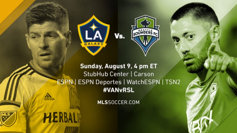 LA Galaxy vs. Seattle Sounders, August 9, 2015