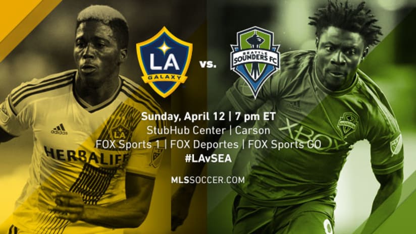 LA Galaxy vs. Seattle Sounders, April 12, 2015