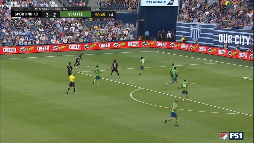 POST: Jimmy Medranda comes an inch from scoring a howitzer on his return