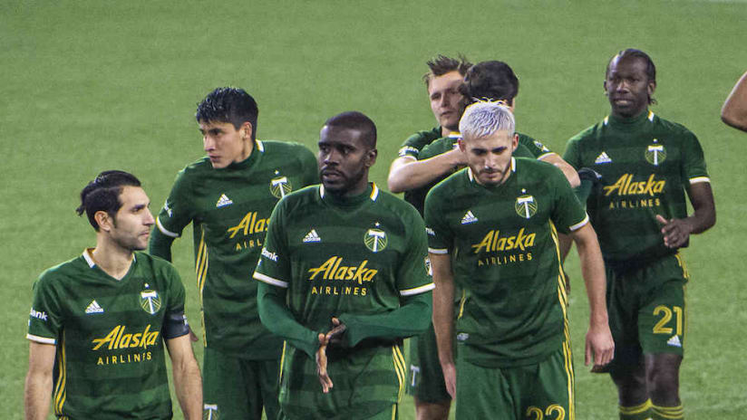 Portland Timbers exit field after PK defeat to FC Dallas