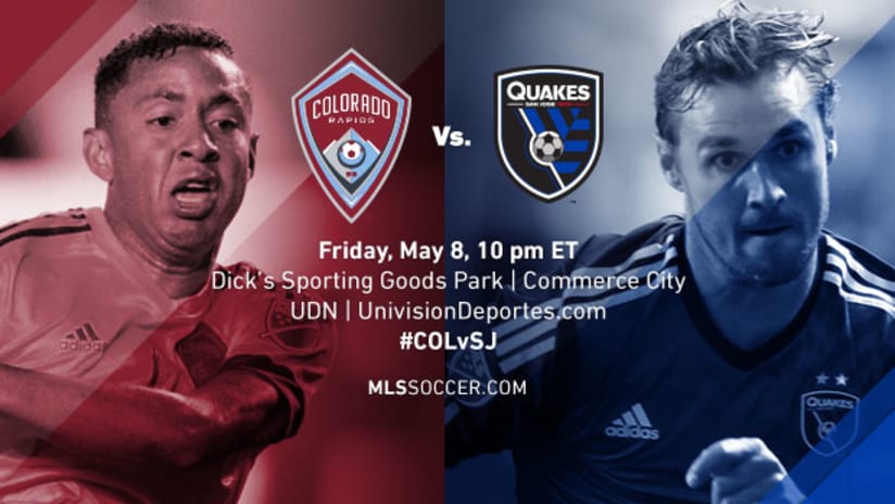 Colorado Rapids vs. San Jose Earthquakes, May 8, 2015