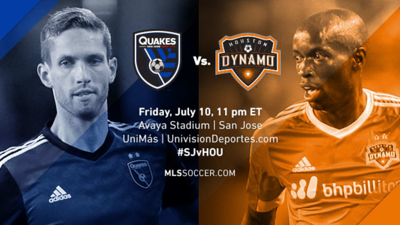 San Jose Earthquakes vs. Houston Dynamo, July 10, 2015