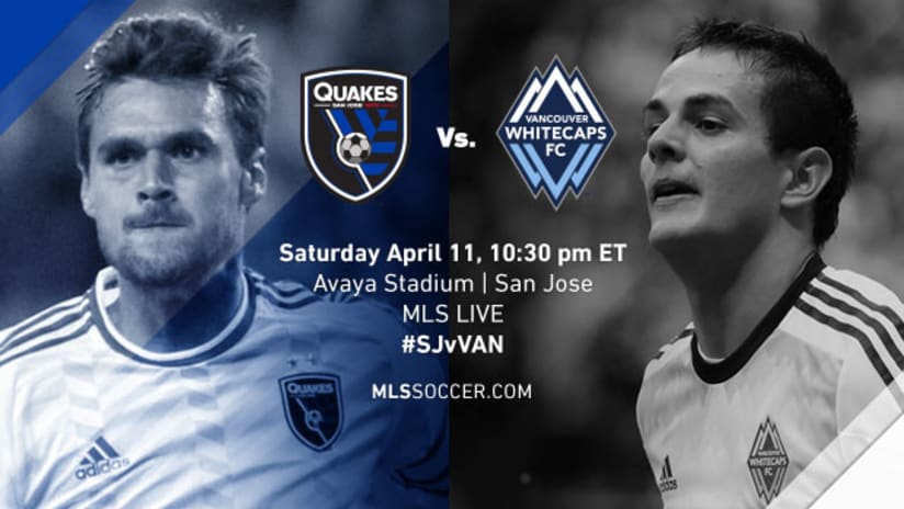 San Jose Earthquakes vs. Vancouver Whitecaps, April 11, 2015