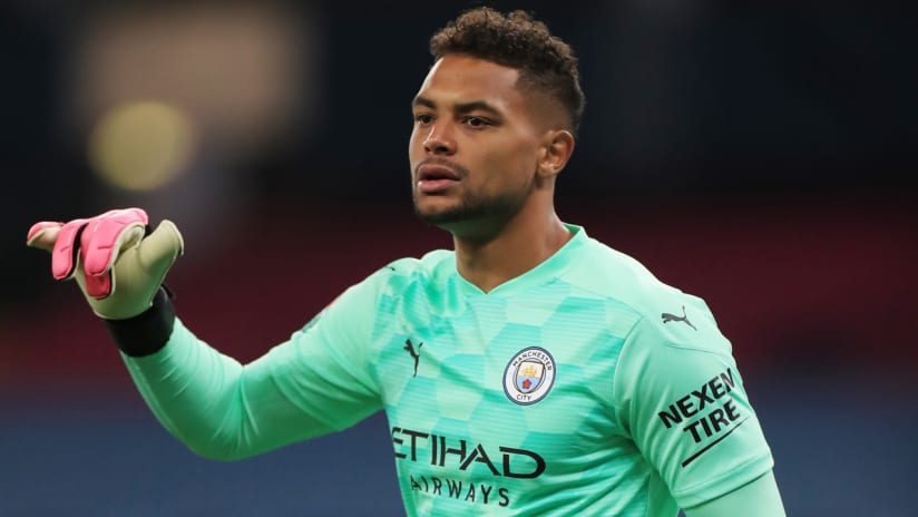 Zack Steffen - Manchester City - debut in Carabao Cup