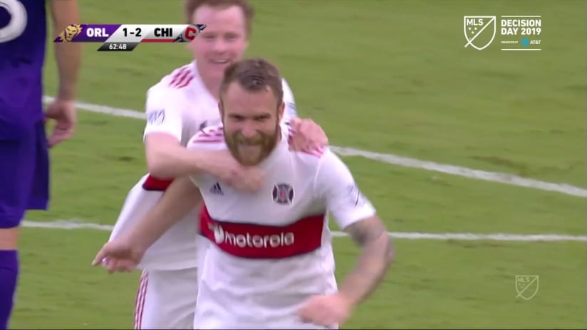 GOAL: Aleksandar Katai dribbles one into the corner