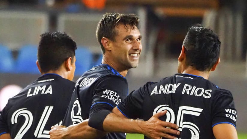 Smiling Chris Wondolowski vs. RSL