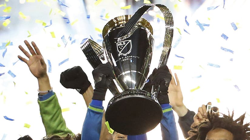 MLS Cup trophy - 2016