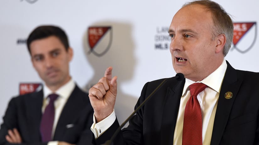 Darren Eales - Atlanta United - press conference