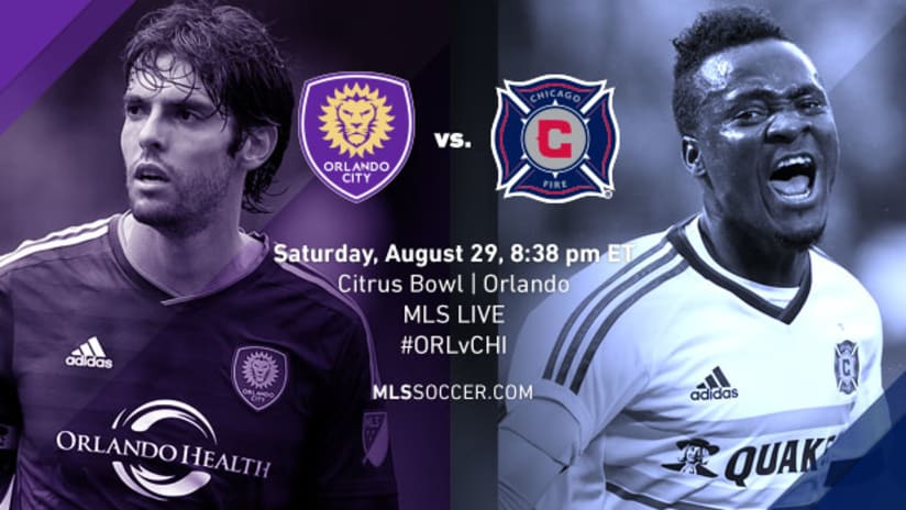 Orlando City SC vs. Chicago Fire, August 29, 2015