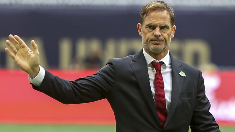 Frank de Boer – Atlanta United – before game1