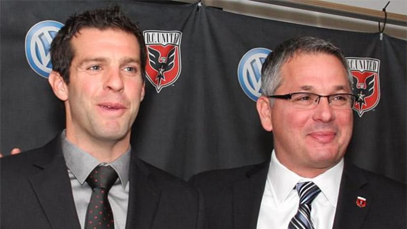 Dave Kasper and Ben Olsen, DC United