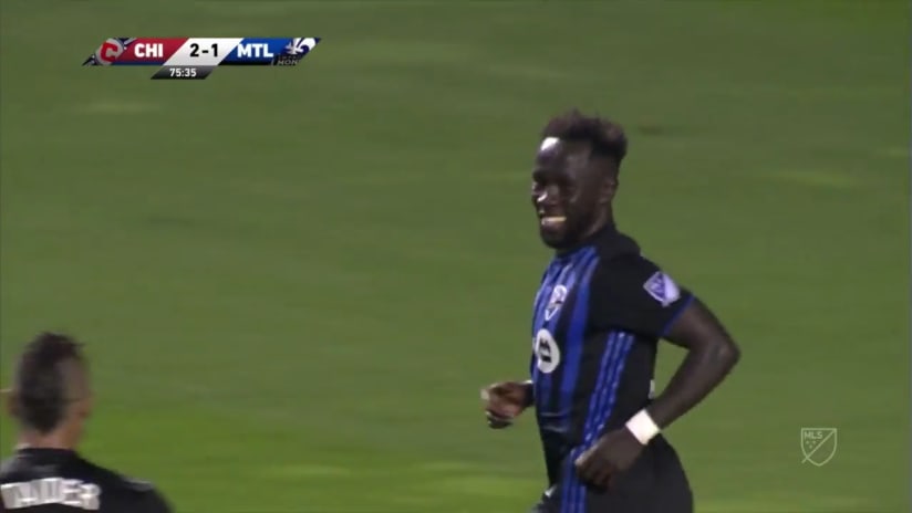 GOAL: Bacary Sagna equalizes for Montreal