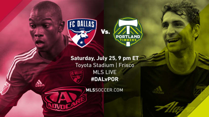 FC Dallas vs. Portland Timbers, July 25, 2015