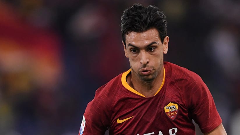 Javier Pastore - AS Roma - tight shot