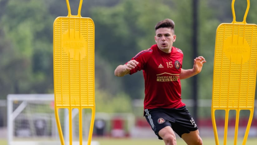 Manuel Castro - Atlanta United - training shot