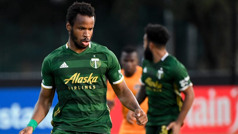 Jeremy Ebobisse - Portland Timbers - intense look