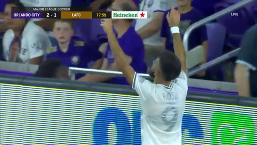 GOAL: Diego Rossi pokes one in to tie things up