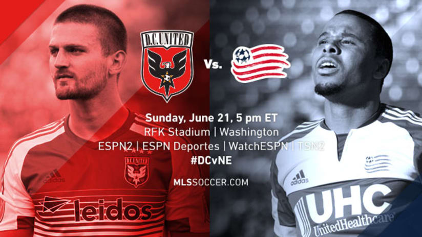 DC United vs. New England Revolution, June 21, 2015