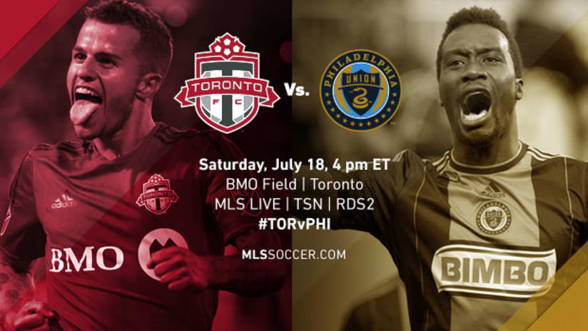 Toronto FC vs. Philadelphia Union, July 18, 2015