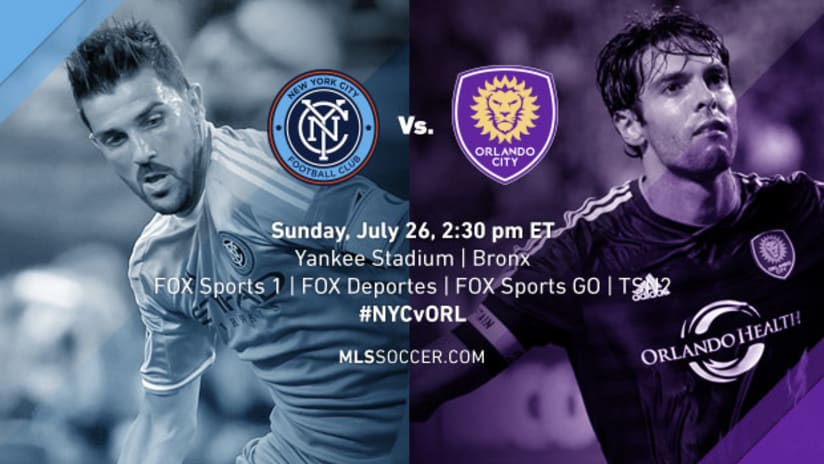 New York City FC vs. Orlando City SC, July 26, 2015