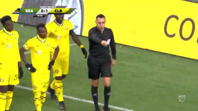 VIDEO REVIEW: Eloy Room leaves his line early on PK attempt