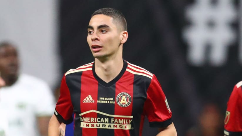 Miguel Almiron - solo photo - MLS Cup