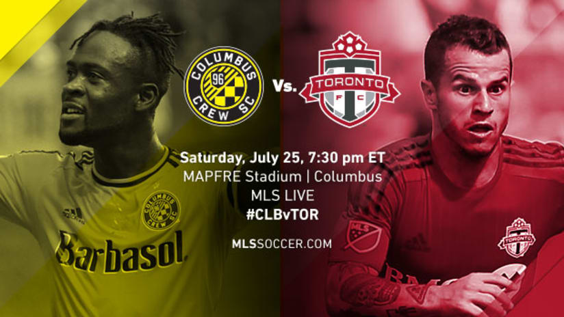 Columbus Crew SC vs. Toronto FC, July 25, 2015