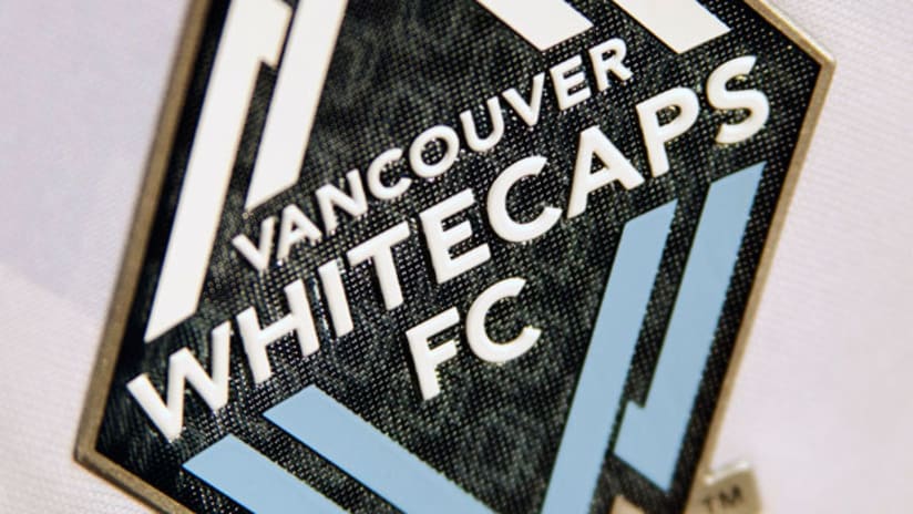 Vancouver Whitecaps logo on 2015 primary jersey