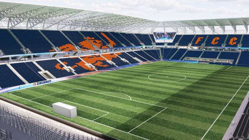 FC Cincinnati - West End Stadium bowl design - winner