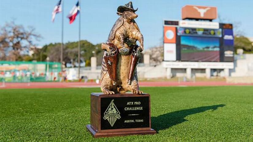 ATX Pro Challenge trophy, "The Armadillo"