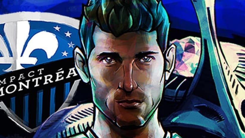 Marquons L'Histoire - Montreal Impact - Ignacio Piatti - illustration