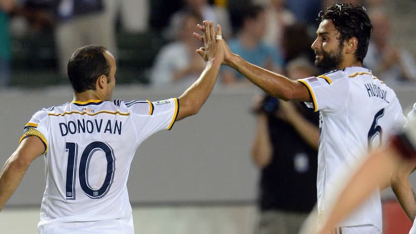 Landon Donovan and Baggio Husidic