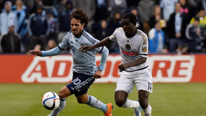 Benny Feilhaber - Sporting Kansas City - Eric Ayuk - Philadelphia Union