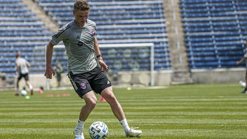 Jeremiah Gutjahr - Chicago Fire FC - Training