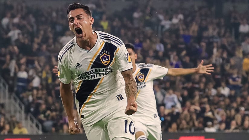 Cristian Pavon - LA Galaxy - Celebrate