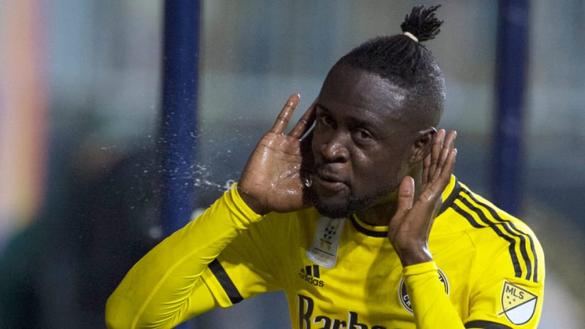 Kei Kamara - Columbus Crew SC - Celebrating