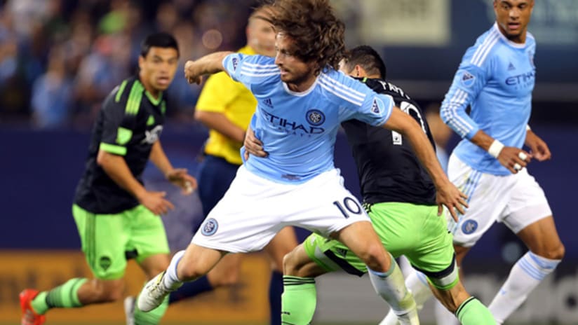 New York City FC's Jason Kreis praises USMNT, but cautious on Mix Diskerud's status for Saturday