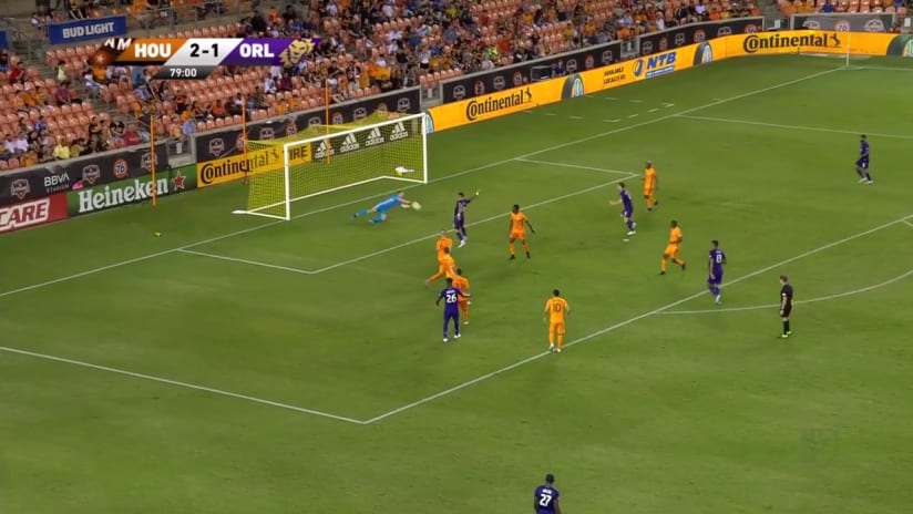 SAVE: Joe Willis comes up big with a double save