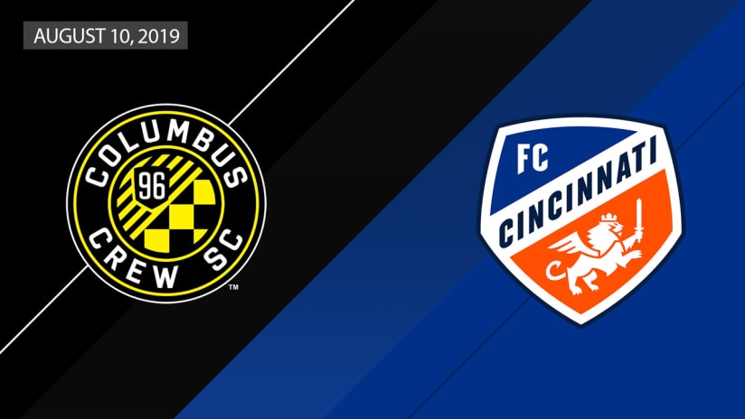HIGHLIGHTS: Columbus Crew SC vs. FC Cincinnati | August 10, 2019