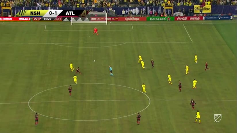 GOAL: Ezequiel Barco hits the back of the net for Atlanta United