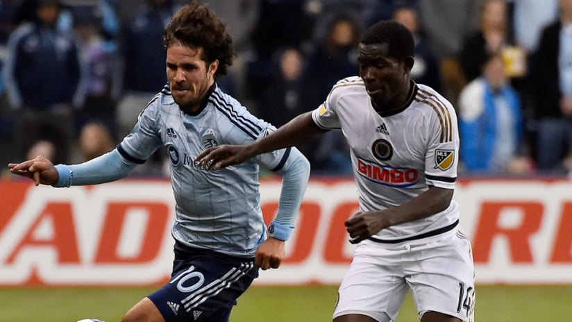 Benny Feilhaber - Eric Ayuk - Feilhaber dribbling