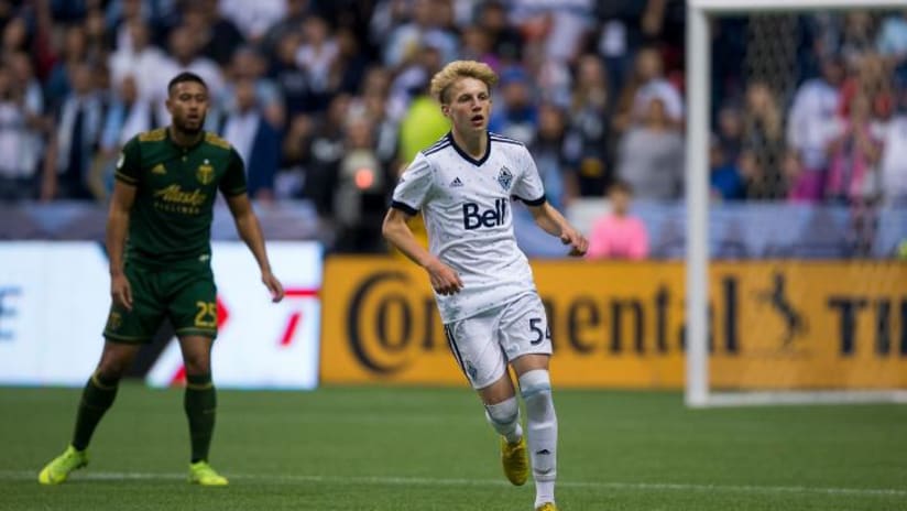 Simon Colyn - Vancouver Whitecaps - Running