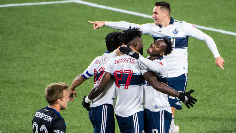 Vancouver Whitecaps - Goal celebration