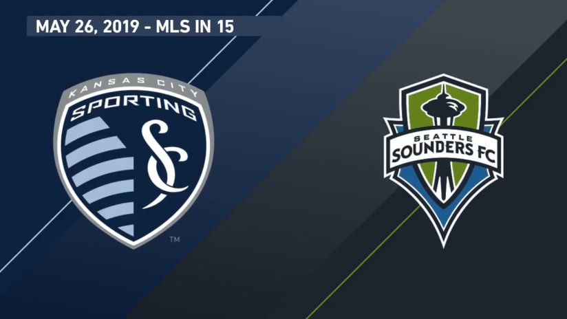 MLS in 15: SKC vs. SEA | May 26, 2019