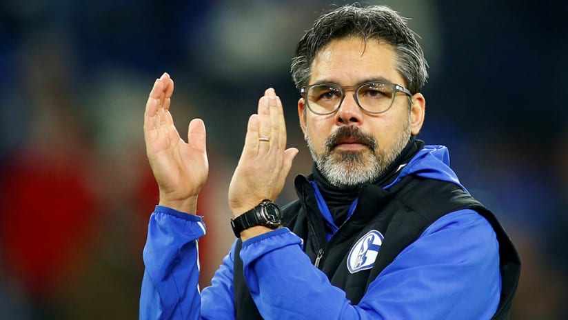 David Wagner - FC Schalke 04 - clapping hands