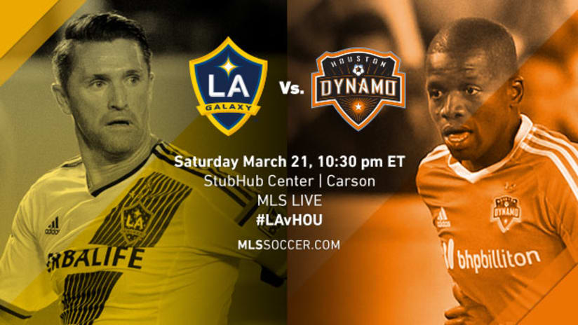 LA Galaxy vs. Houston Dynamo, March 21, 2015